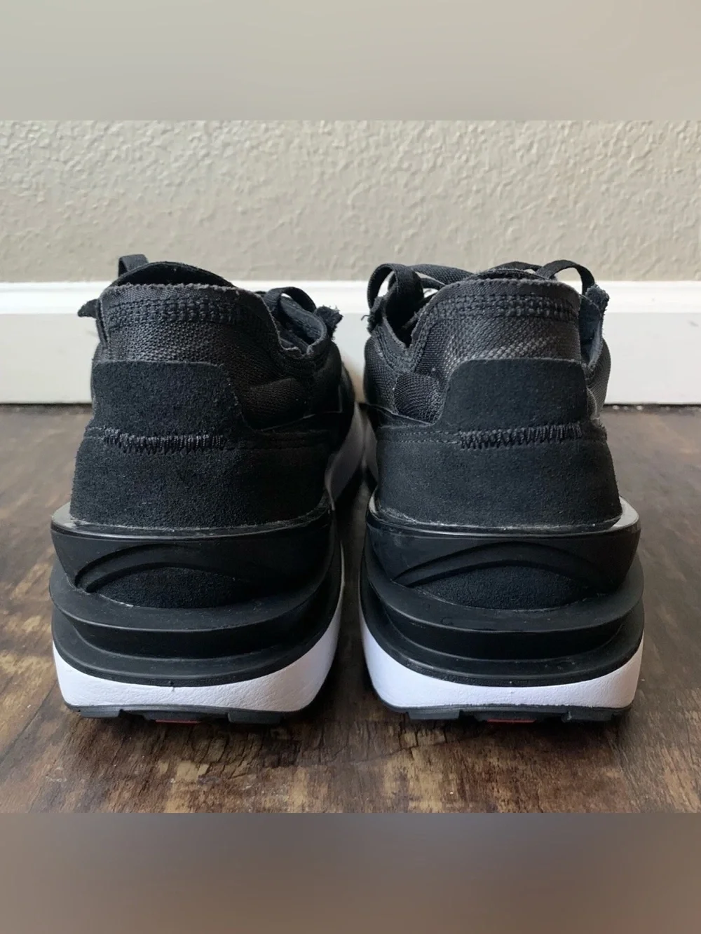 Nike Waffle One Black White Men Shoes - Size 12